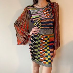 Missoni Metallic Mini Dress